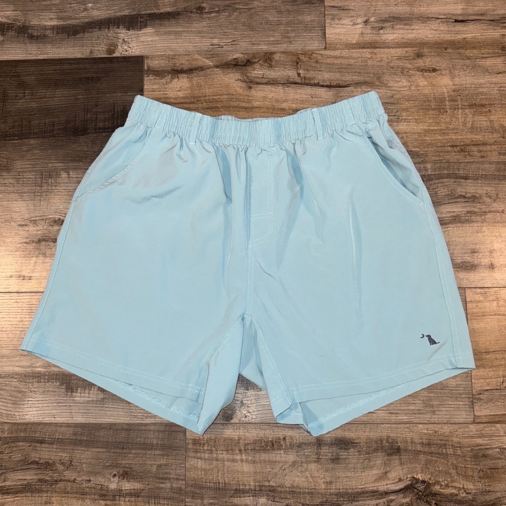 Local Boy Outfitters Volley Shorts Mens XXL Air Blue 6" Inseam Stretch Fishing